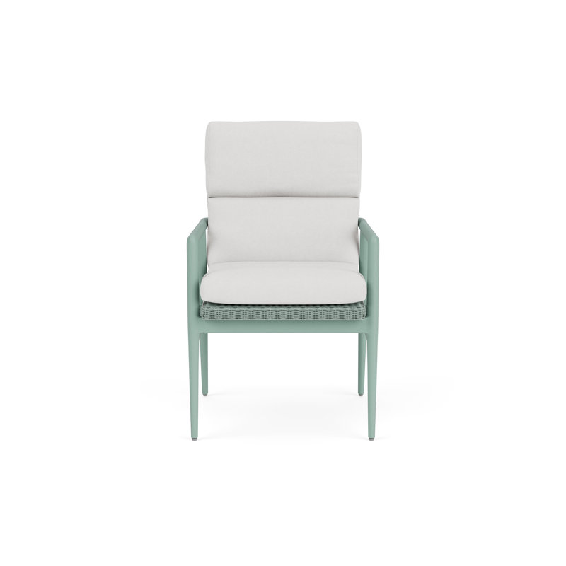 Outdoor Dining Armchair, Sea Glass