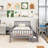 Wood Platform Bed With Guardrails On Both Sides And Two Storage Drawers,-1462259245-1462259244