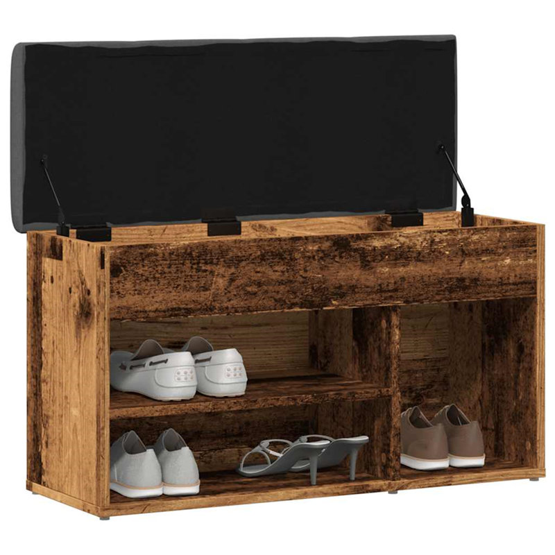 Dimitrov 5 Pair Shoe Storage Bench