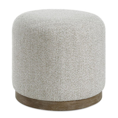  Tabouret d'appoint fabriqué à la main avec siège à coussin en bois brun l 20,25 po