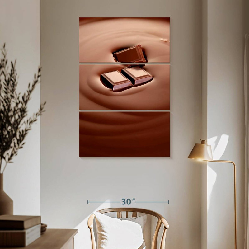 Yarlin Melting Chocolate, 65" H x 42" W