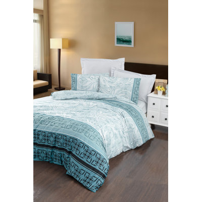 Ensemble de housse de couette en satin Luxury Mint, 240 x 86,6 pouces | 100% satin de coton, contexture de 210 fils | Comprend 2 taies d'oreiller (23,6 po x 23,6 po) | Literie élégante, lavable à la machine et confortable pour les chambres à coucher modernes