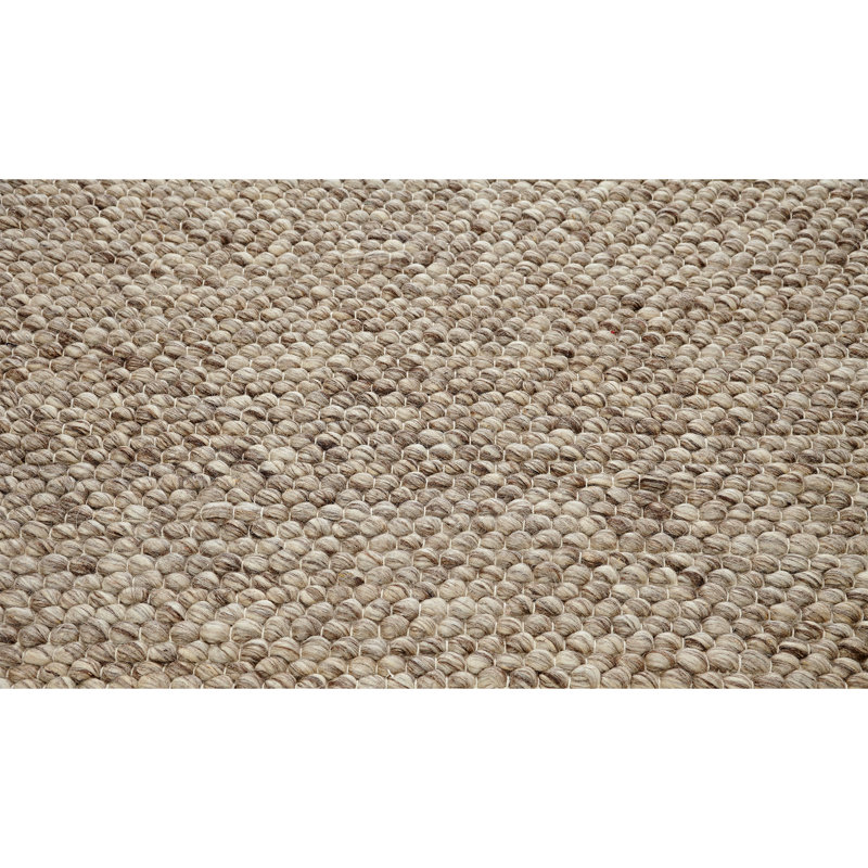 Hessle Solid Colour Wool Hand Tufted Area Rug, Runner 60 x 230cm