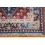 Tapis de couloir bleu en laine 3x12