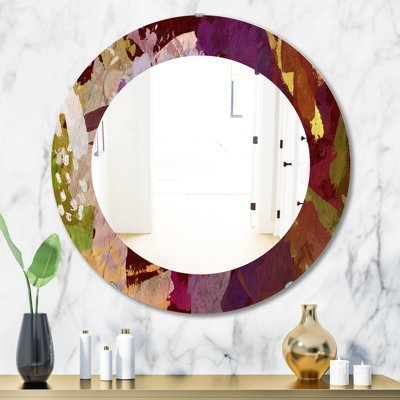 Miroir d'appoint psychédélique moderne et contemporain