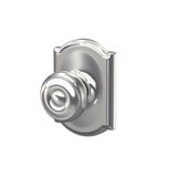 Georgian Passage Knob with Camelot Trim