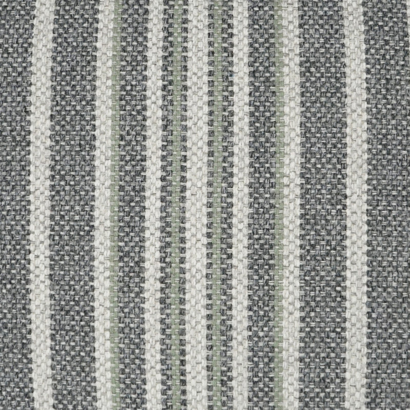 Ernest Pillow Cover & Insert, Graphite, Square 22"
