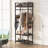27.55'' Manufactured Wood Industrial Pipe Clothing Rack-1370668437