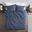 Ensemble de courtepointe 2 pièces bleu marine simple / simple TG-119417144-119417146