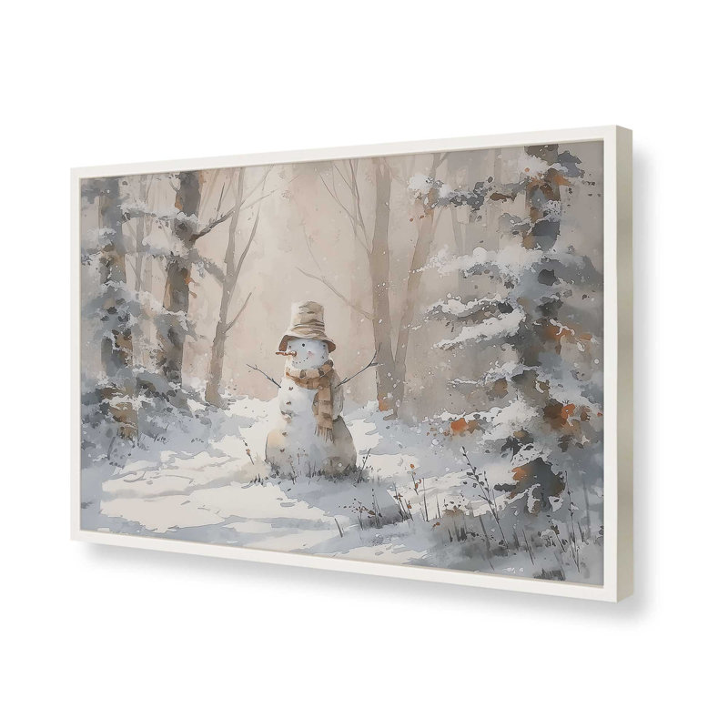 «Frosty Morning», reproduction d'art, 8 po x 10 po, Blanc opaque