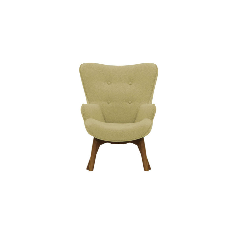 Wimbled Children's Club Chair, Beige/Dark Oak