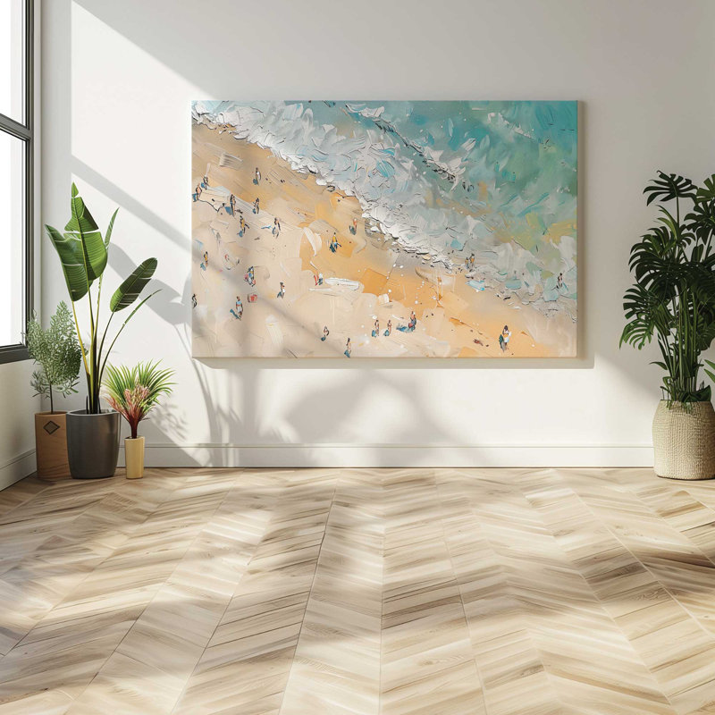 Sandy Serenade, Large Canvas Print, 36" H x 54" W