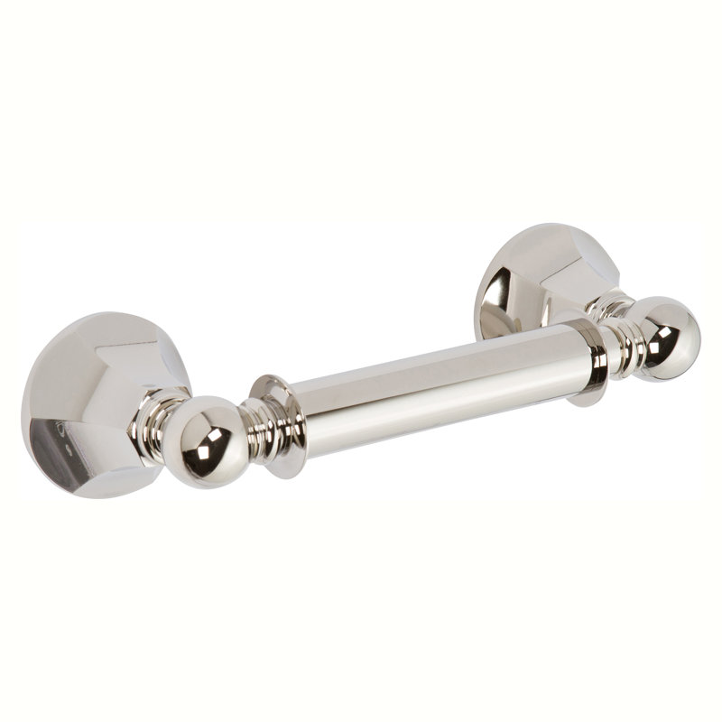 Empire Double Post Toilet Paper Holder, Polished Nickel