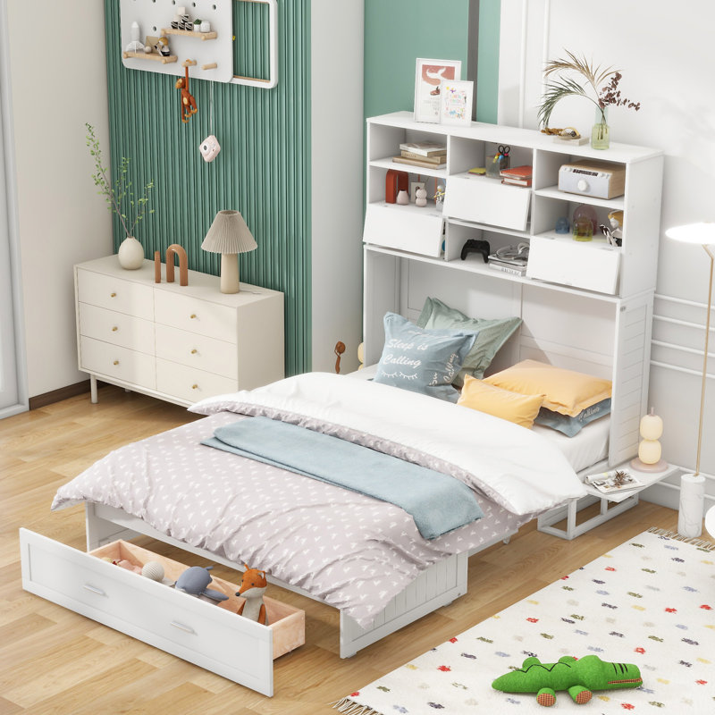 Murphy Bed With Bookcase