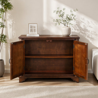 40"  Console Table with Storage Shelf, Retro Entryway Table with Adjustable Storage Shelf, Sofa Couch Table for Hallway, Entry Way, Living Room, Foyer