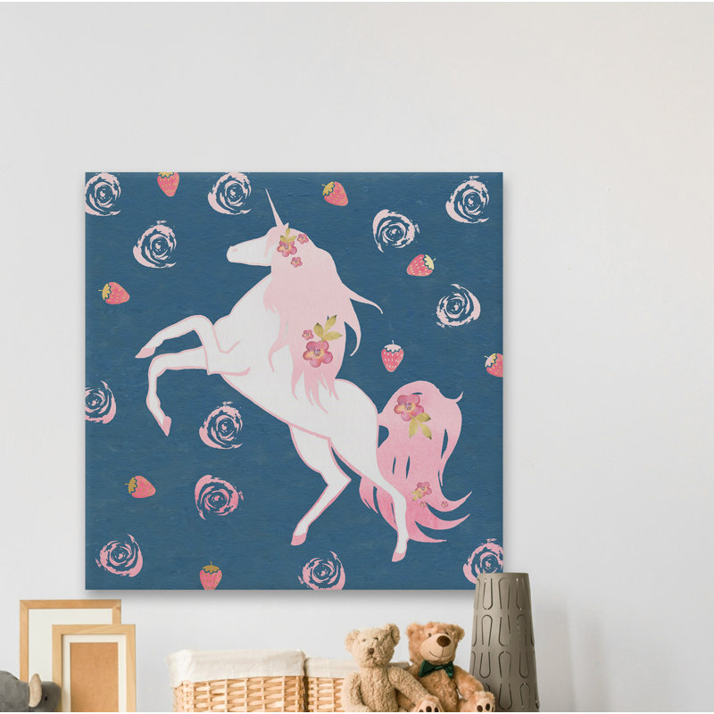 «Raymer Strawberry Swirl», reproduction sur toile tendue, H 12 po x l 12 po
