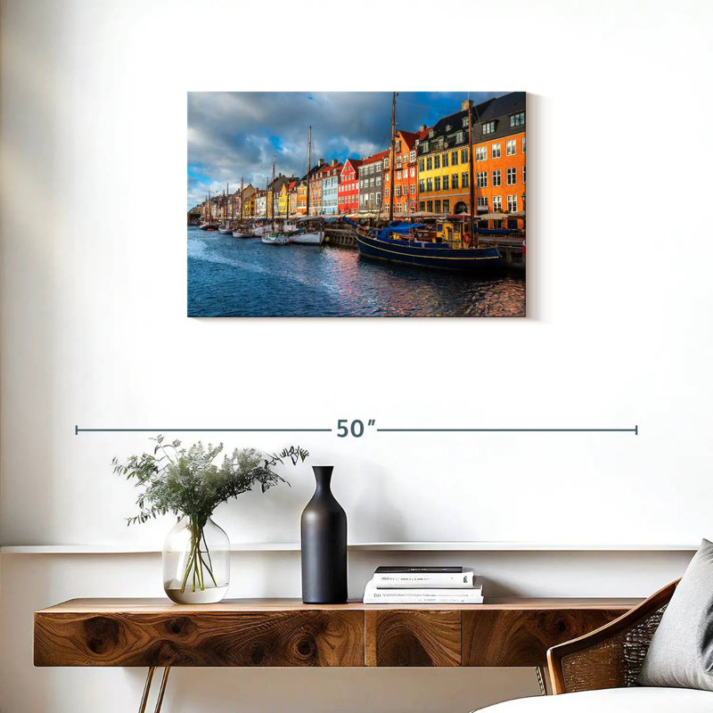 Tergel Nyhavn Port Copenhagen, H 20 po x l 30 po