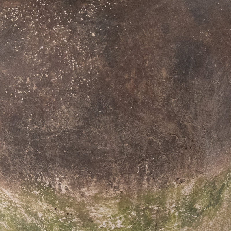 Distressed Jar, 13" H x 12" W x 12" D