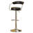Eric Swivel Upholstered Adjustable Height Counter Stool with Metal Frame-67850916
