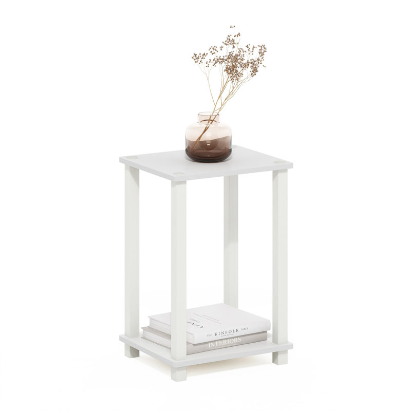 Edmir End Table, White