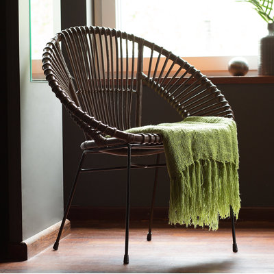 Pegeia 40cm H Slat Back Side Chair