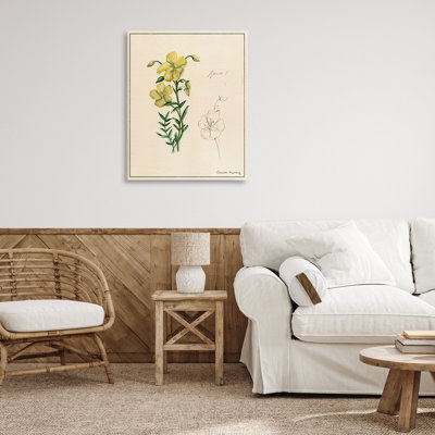 «Science Study», art mural jaune sur toile, par Danielle Murray