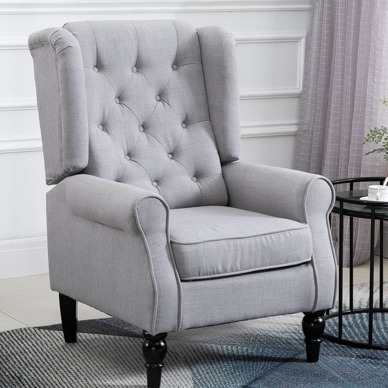 Red Barrel Studio® Lachesis Wingback Chair & Reviews | Wayfair