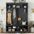 Modern Hallway Hall Tree With Metal Hooks And Storage Space-362083296