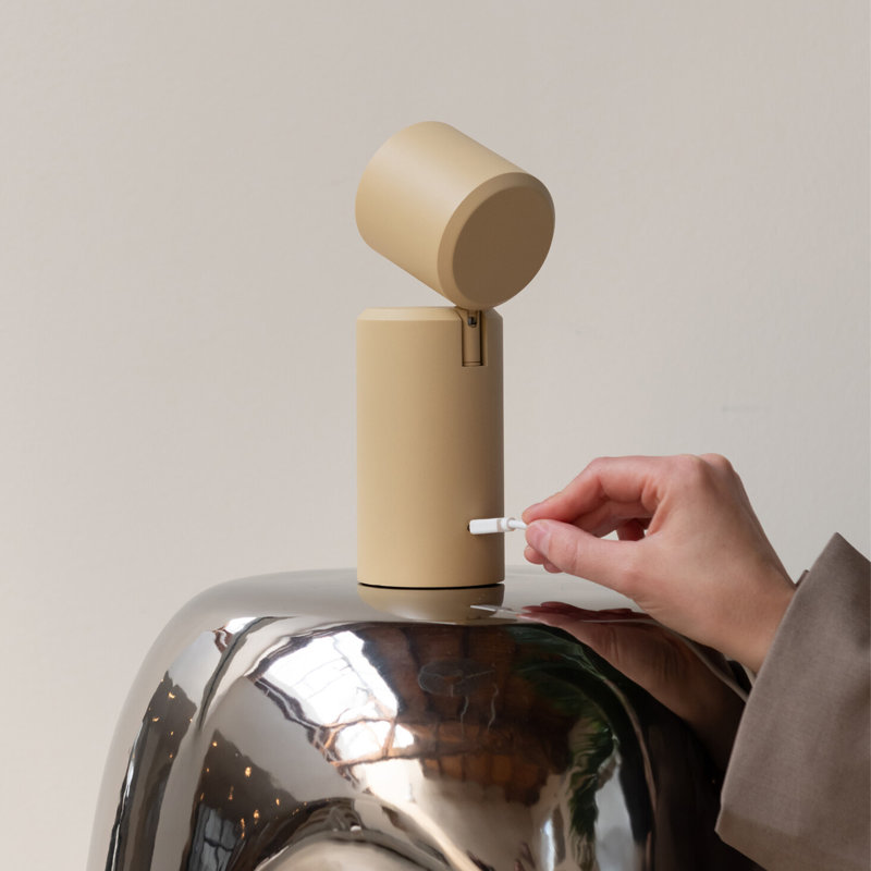 Aluminium Desk Lamp, Beige