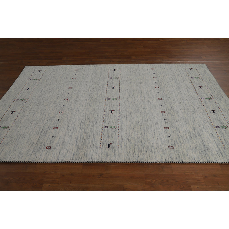 Tapis indien petits animaux Gabbeh 5 x 8