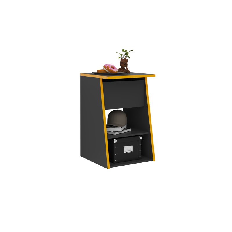 Iian 77.7cm 2 Shelf Shelving Unit