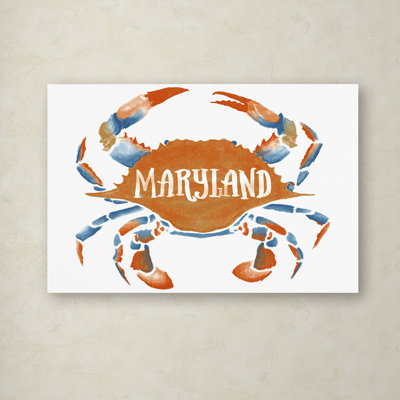 «Crab» par Kadey, impression sur toile