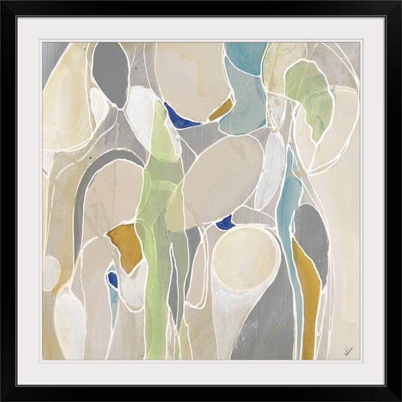 « iii » joshua schicker,, reproduction d’art Obscure Dazzle, H 35 po x l 35 po x P 1,5 po, Toile