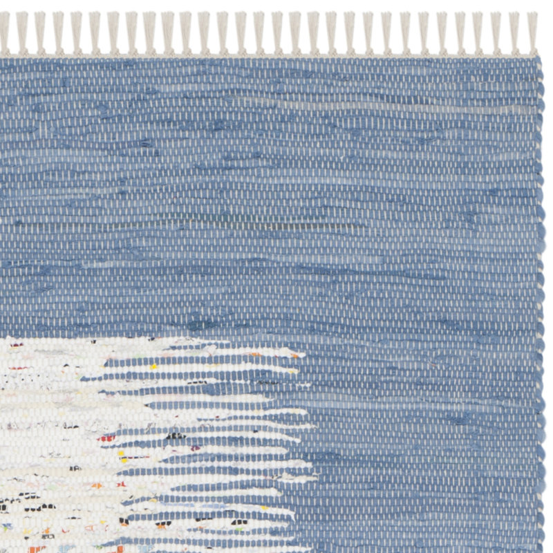 Ceniceros Cotton Hand Woven Area Rug, Rectangle 183 x 274 cm
