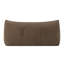 Canapés doubles compressibles, velours côtelé marron 135 cm, canapé compact moderne pour la maison-1067313467