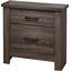 Table de chevet en bois Striking