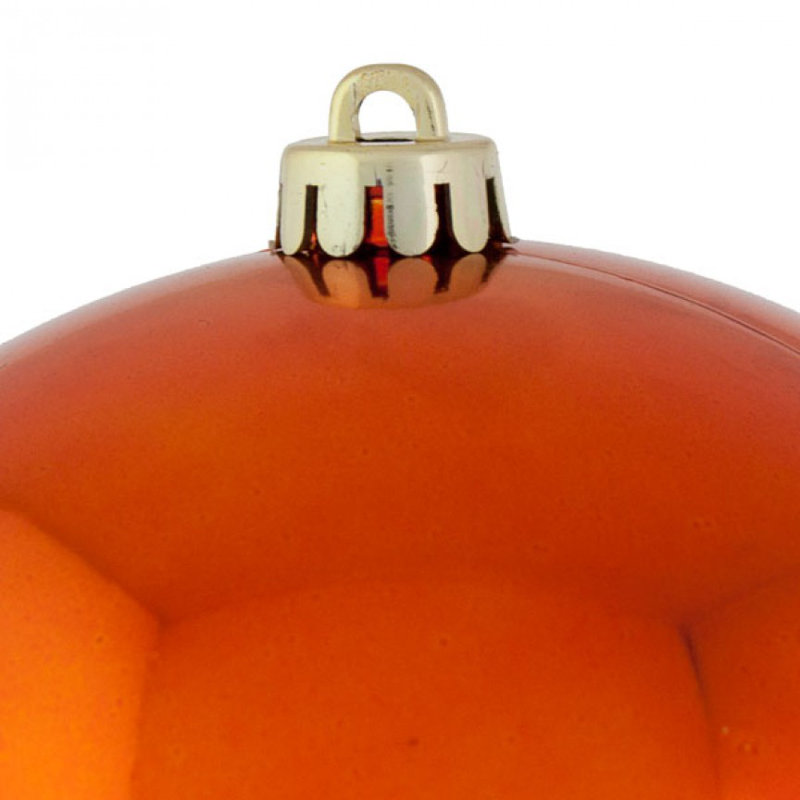 Bauble, Orange, 20cm Diameter