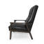 Chaise d'appoint rembourrée Mid-Century