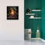 Art mural sur toile Epic Graffiti «Candle With Fruit» par Momart-106418781