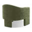 Fauteuil lounge d'appoint en tissu Ennis-136124952