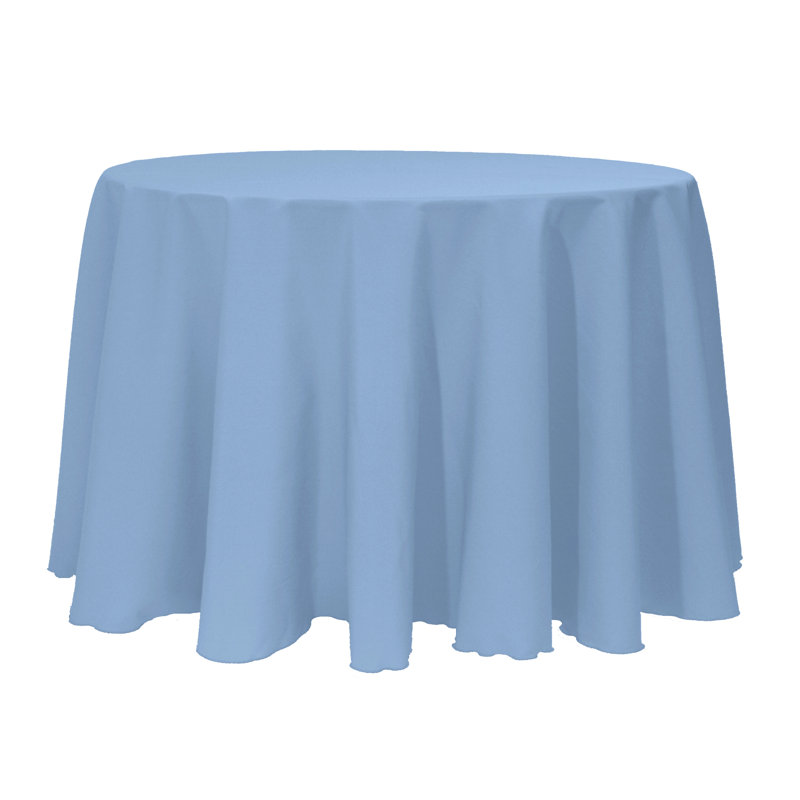 Hannaha Round Tablecloth, 132" x 132", Slate