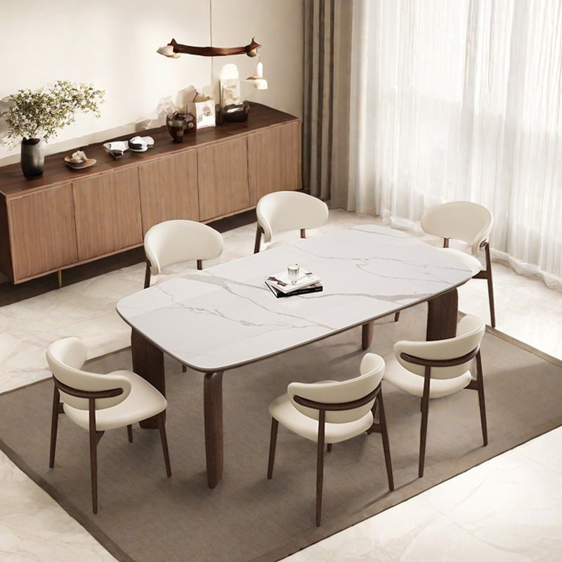 Ensembles de table de salle à manger rectangulaires simples, 29.53"H x 59.06"L x 31.5"W