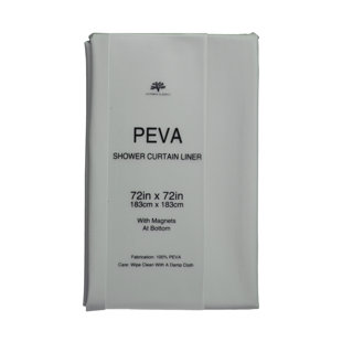 Doublure de rideau de douche PEVA