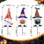 Ensemble de 3 piquets de gnome d'Halloween avec lumières DEL