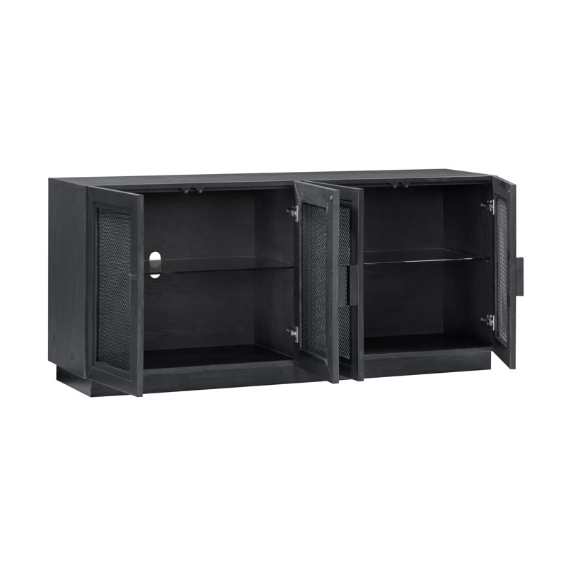 Hermione 72'' Media Console, Black
