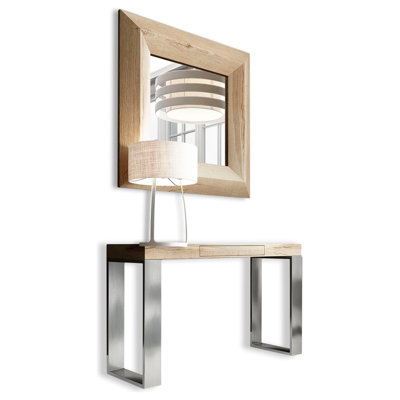 Saphire 31.5'' Solid Wood Top Console Table