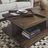 Athens Rectangular Coffee Table With Casters