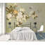 Papier peint texturé amovible vintage Begonia-1211064115