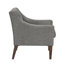 Élégante chaise d'appoint avec une base de siège en contreplaqué et une structure confortable en mousse robuste-139122723