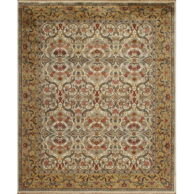 Golden Age Hand Knotted Wool Area Rug